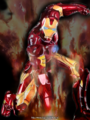 Iron Man - Gimp (Rysowane na podstawie zdjęcia z filmu)