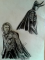 Loki and Thor (Rysowane na podstawie zdjęć z filmu)